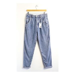 NWT Refuge Denim Mom Jeans blue high waisted trendy 90s size 5 brand new casual